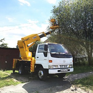 Услуги автовышки телескопической