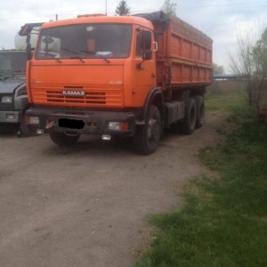 Шлак, вывоз мусора. выгрузка боковая сторона