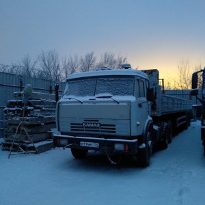 Услуги полуприцепа 12.5 метров камаз
