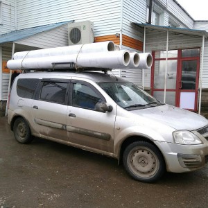Перевозки на Лада Ларгус, 6 мест