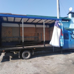 Грузоперевозки (5.2х2.3х2.1) бок, верх растентовка