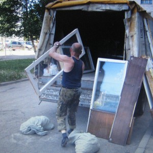 Вывоз мусора. 