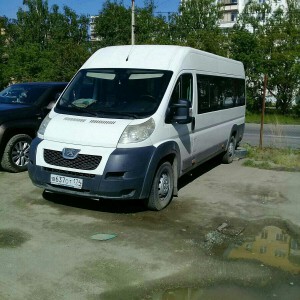 Заказ автобуса. Город. 18 мест