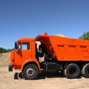 Песок природный, мытый. Доставка