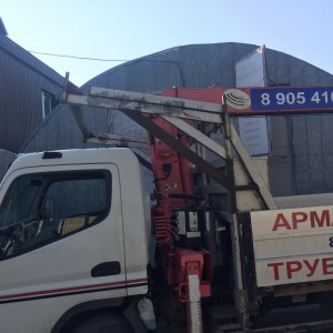 Доставка грузов манипулятором. Грузоперевозки