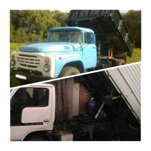 Самосвал ЗИЛ и мал Самосвал доставка сыпучих грузо