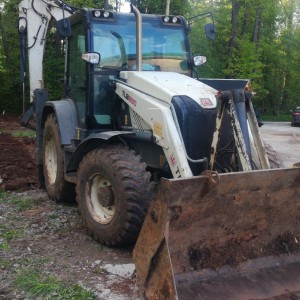 Услуги экскаватора погрузчика