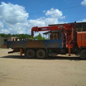 Услуги манипулятора камаз стрела 6.6т