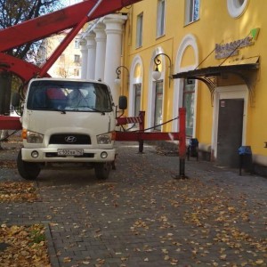 Автовышки 15-28 м, автокран 5т