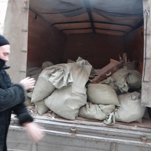 Вывоз мусора на газели