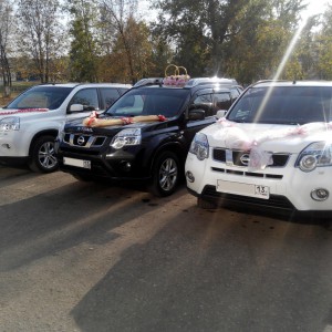 Авто на свадьбу Ниссан Икс Трейл