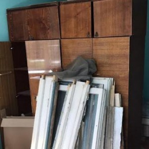 Вывоз старой мебели, окон, дверей. Зачистка квартир