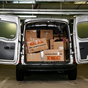 Грузоперевозки на небольшом фургоне