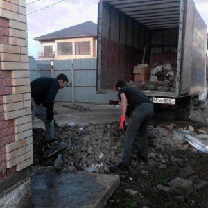 Вывоз мусора на полигон