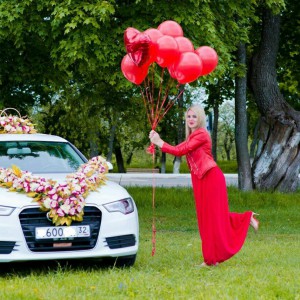 Ауди А6С7 на свадьбу