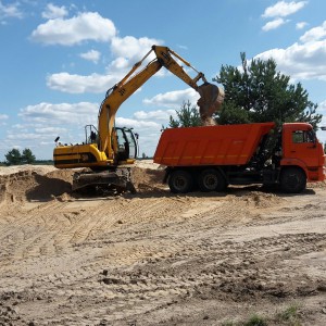 Доставка песка и щебня и других стройматериалов