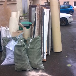 Вывоз строительного мусора самосвалом 4 куба