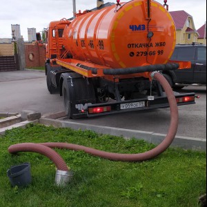 Откачка канализации, вывоз ЖБО