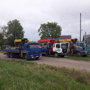 Манипулятор кран - борт