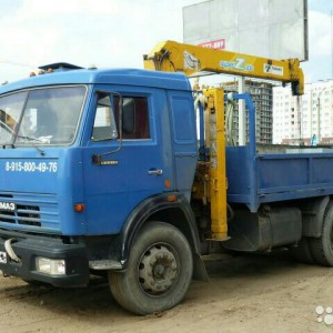 Услуги манипулятора. Грузоперевозки