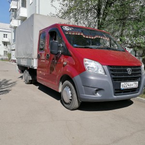 Газель, 1.5 т (11 куб) + 6 пас мест. Грузоперевозки