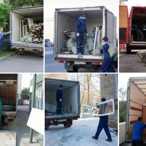 Грузчики, Вывоз мусора