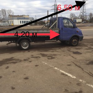 Грузоперевозки 24 часа газель 4.2 метра