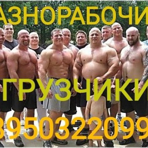 Грузчики разнорабочие