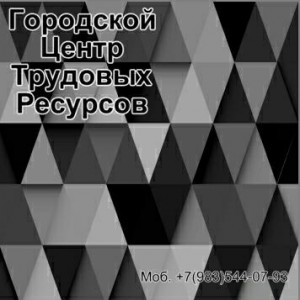 Городской центр трудовых ресурсов. Грузчики