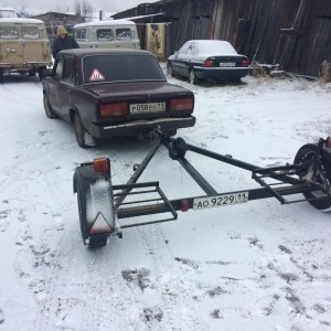 Прицеп лафет подкат -эвакуатор