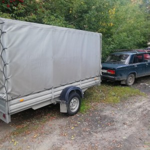 Грузоперевозки на прицепе