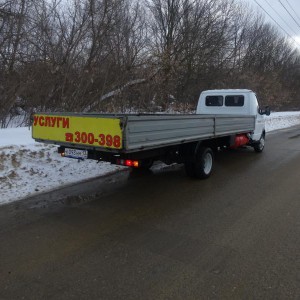 Грузоперевозки. Газель открытая. Вывоз мусора