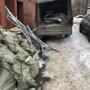 Вывоз строительного мусора
